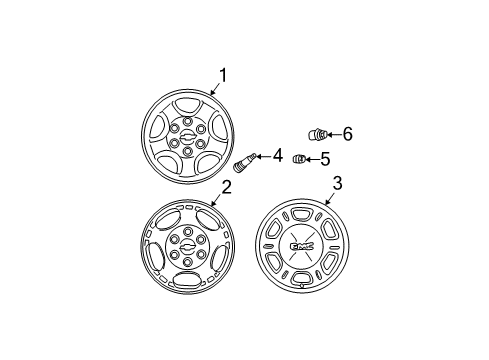 2002 GMC Yukon Wheels Diagram