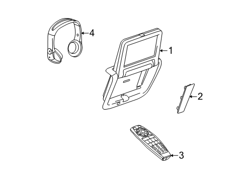 2015 Chevy Equinox Entertainment System Components Diagram