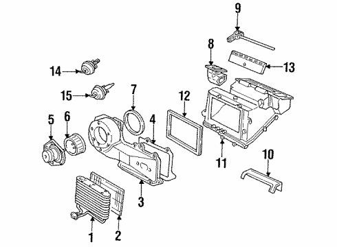 1994 Buick Skylark Air Conditioner Diagram