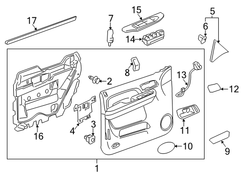 2012 GMC Sierra 2500 HD Heated Seats Diagram