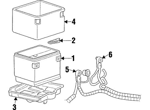 1999 Oldsmobile Cutlass Battery Diagram