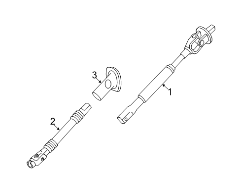2016 GMC Sierra 2500 HD Lower Steering Column Diagram