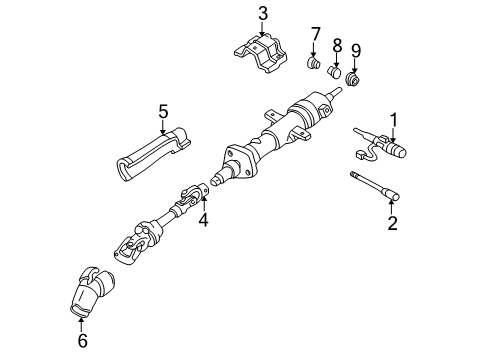 1995 Chevy Camaro Knob Button Diagram for 12337876