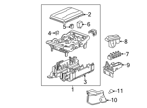 2017 Chevy Corvette Fuse & Relay Diagram