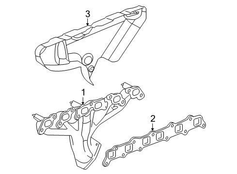 2005 Chevy Trailblazer Exhaust Manifold Diagram