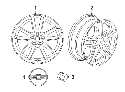 2014 Chevy SS Wheels Diagram