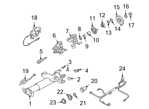 2012 Chevy Impala Gear Shift Control - AT Diagram