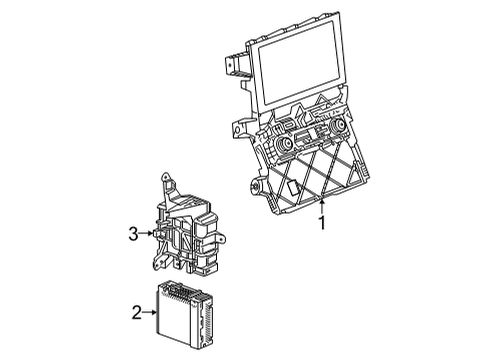 2021 GMC Yukon XL Sound System Diagram