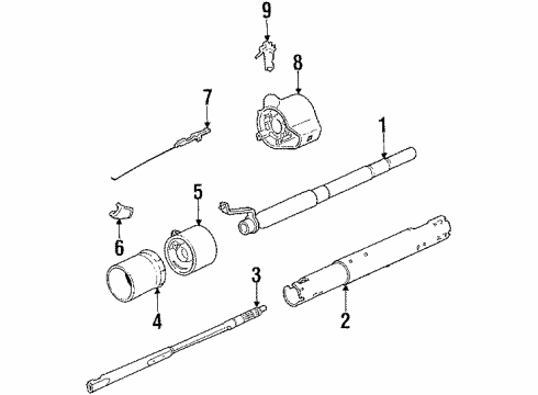 1984 Chevy Citation II Ignition Lock Diagram