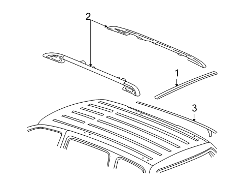1997 Chevy Venture Luggage Carrier Diagram