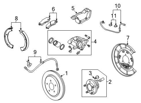 2012 Chevy Camaro Rear Brakes Diagram