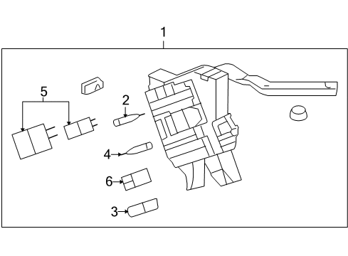 2006 Buick Terraza Fuel Supply Diagram