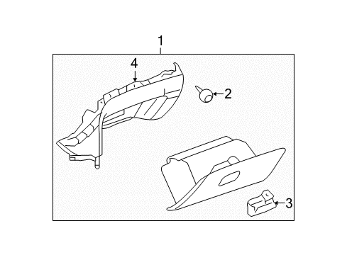 2010 Chevy Malibu Glove Box Diagram