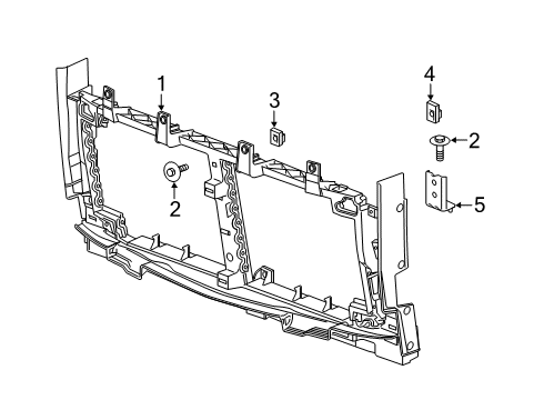 2020 Chevy Silverado 1500 Front Panel Diagram 3 - Thumbnail