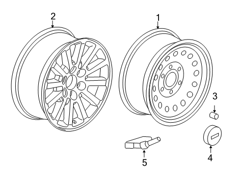 2012 GMC Yukon Tire Pressure Monitoring Diagram