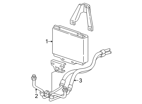 1998 GMC C1500 Oil Cooler Diagram