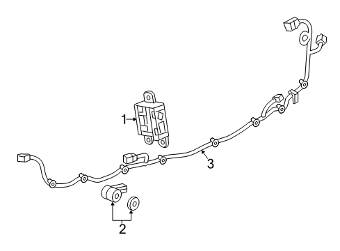 2022 Chevy Trax Electrical Components Diagram