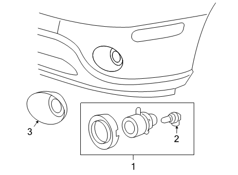 2005 Buick Rainier Bulbs Diagram
