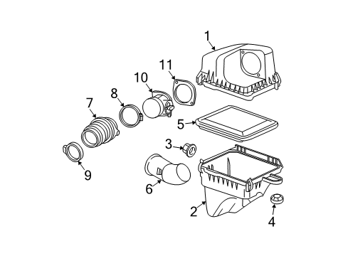 2007 Chevy Equinox Air Intake Diagram