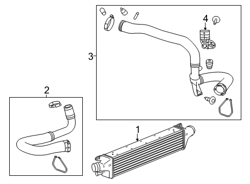 2014 Chevy Sonic Intercooler Diagram