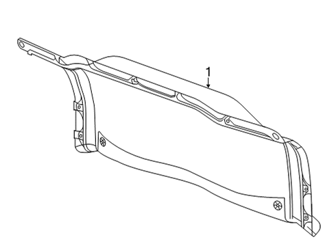 2020 Chevy Corvette Rear Body Diagram 2 - Thumbnail