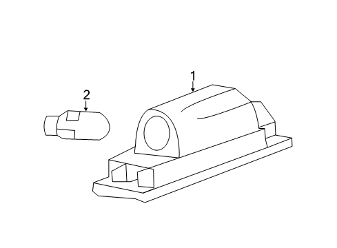 2015 Cadillac ELR Bulbs Diagram