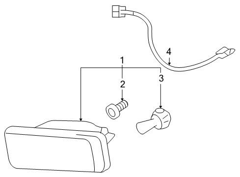 2014 Chevy Suburban 1500 Chassis Electrical - Fog Lamps Diagram