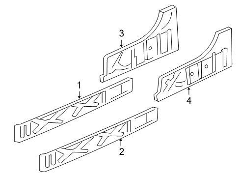 2007 Cadillac Escalade Rocker Panel Diagram