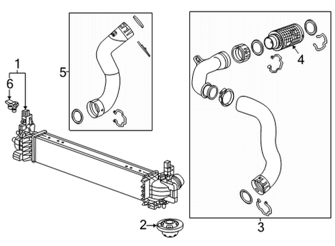 2023 Chevy Trailblazer Intercooler Diagram