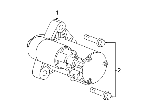 2018 Chevy Malibu Starter Diagram