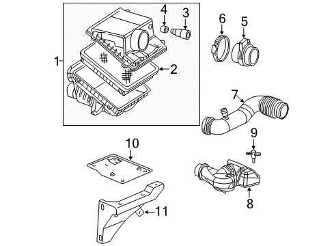2000 Chevy Silverado 1500 Air Intake Diagram