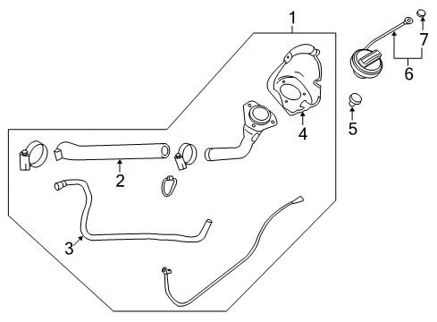 2016 GMC Sierra 1500 Fuel Supply Diagram
