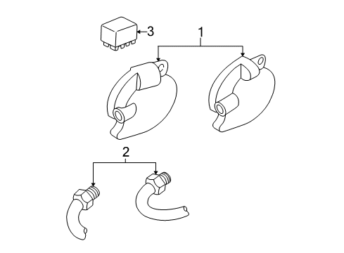 2004 Chevy Monte Carlo Horn Diagram
