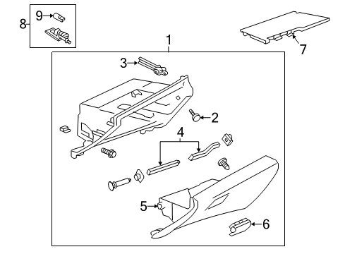 2015 Buick Verano Glove Box Diagram