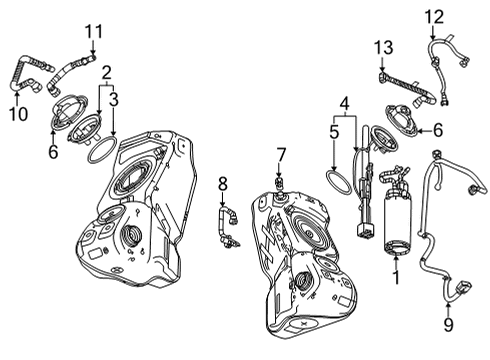 2021 Chevy Corvette Senders Diagram