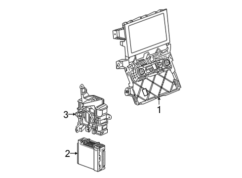 2023 GMC Yukon Sound System Diagram 2 - Thumbnail