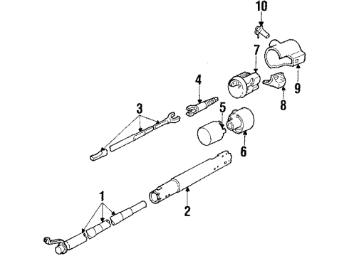 1985 Pontiac Bonneville Ignition Lock Diagram