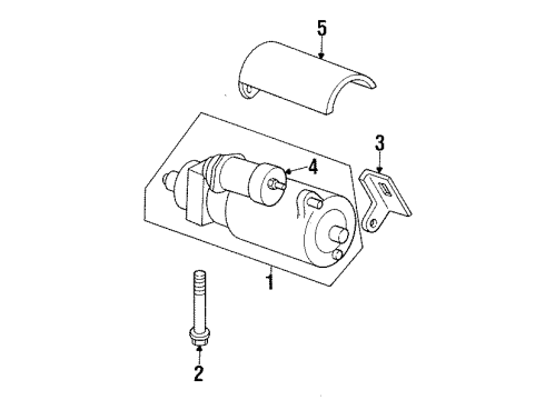 1992 Chevy K1500 Starter, Electrical Diagram 4 - Thumbnail