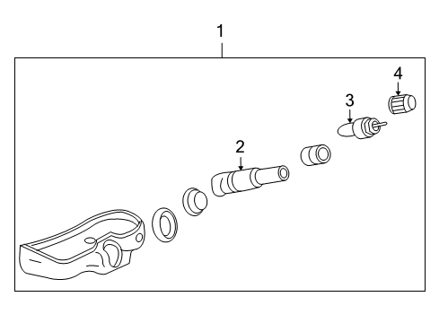 2008 Pontiac G5 Tire Pressure Monitoring Diagram