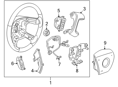 2011 GMC Sierra 1500 Cruise Control System Diagram