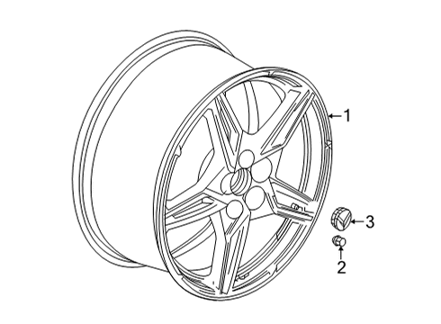 2021 Chevy Corvette Wheels Diagram