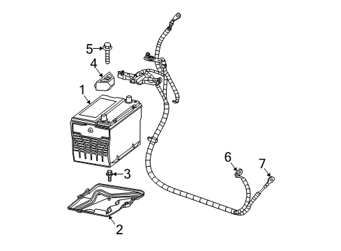 2007 Buick LaCrosse Battery Diagram