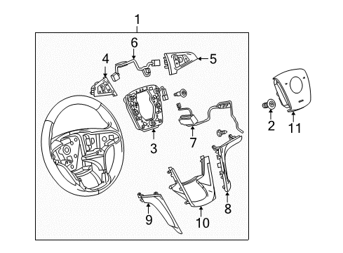 2011 Buick LaCrosse Cruise Control System Diagram
