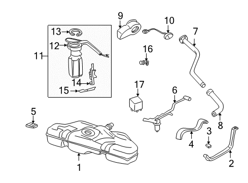 1999 Oldsmobile Alero Control Module Diagram for 9359431