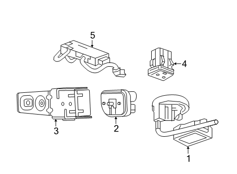 2018 Cadillac XT5 Alarm System Diagram