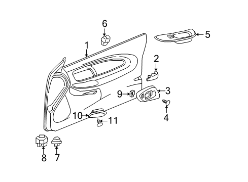 2007 Chevy Monte Carlo Mirrors Diagram