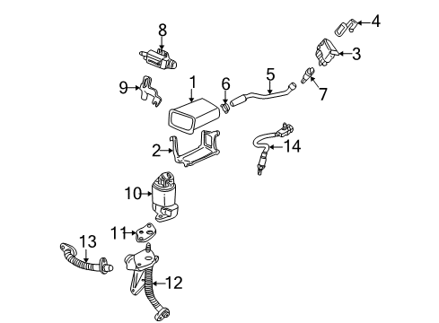 2004 Pontiac Bonneville EGR System Diagram