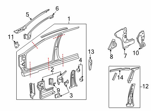 2002 Chevy Cavalier Uniside Diagram