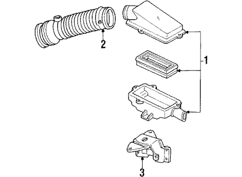 1995 Buick Regal Air Intake Diagram