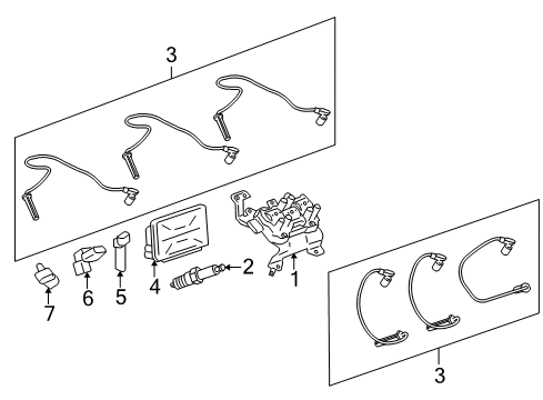 2005 Pontiac Montana Ignition System Diagram